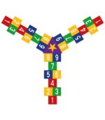 Dreiarmiges Hüpfspiel